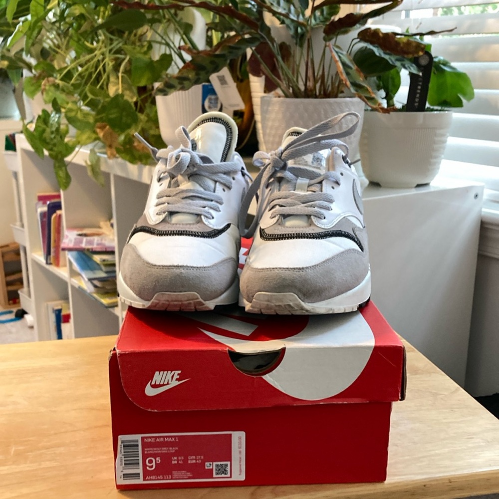 Nike Air Max 1 White/Grey